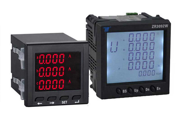 電流、電壓、功率儀表